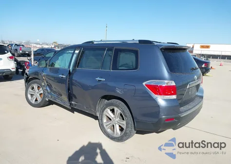 2013 Toyota Highlander Limited V6 from USA, damaged, VIN 5TDYK3EH0DS103886